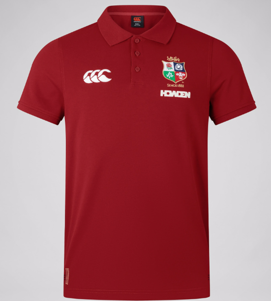 MENS BRITISH & IRISH LIONS CCC PIQUE POLO