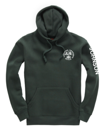 TMHS Geography Hoodies (Forest grreen, L 43ins)