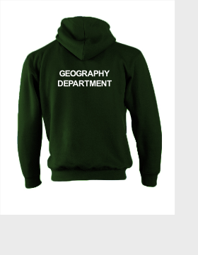 TMHS Geography Hoodies (Forest grreen, L 43ins)