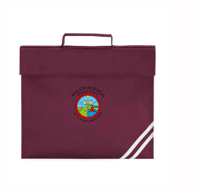 Waldringfield burgundy book bag