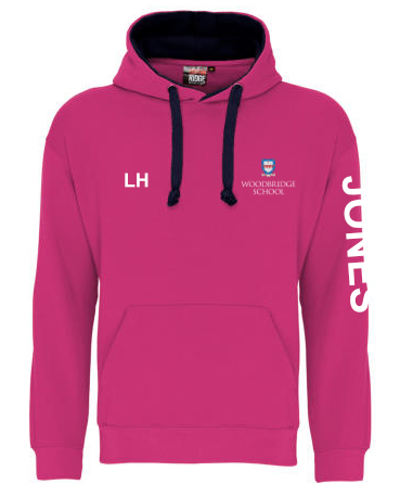 Woodbridge School Ski La Plagne contrast hoody